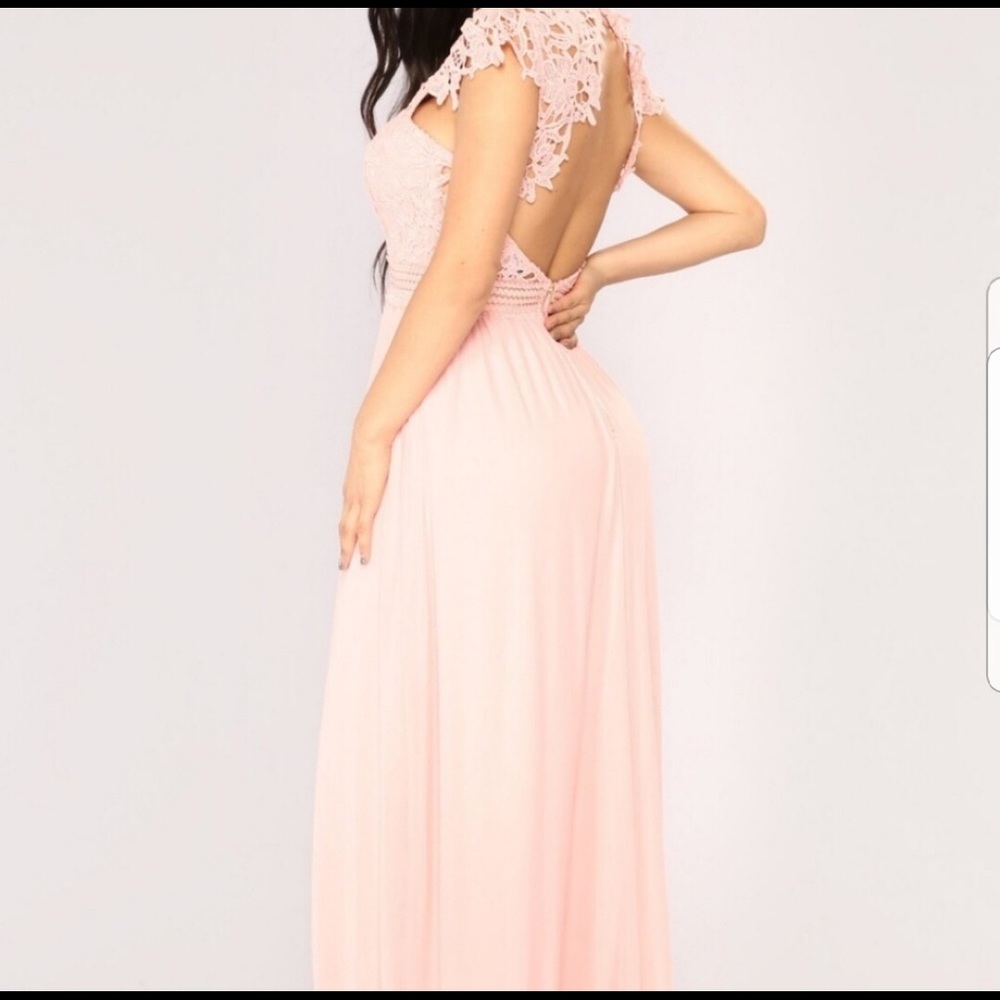 Fashion nova pink dress